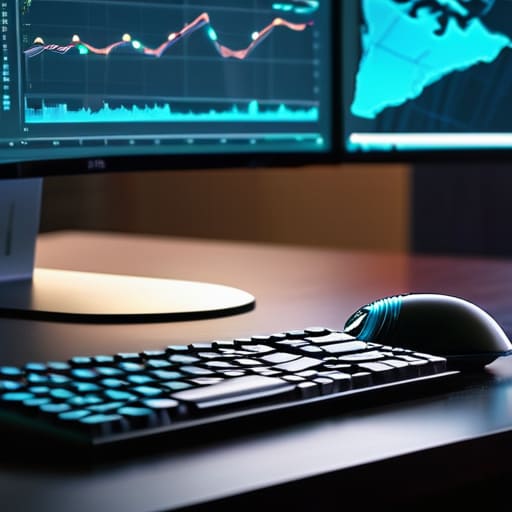 Analyzing data with a business intelligence tool.