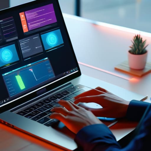 Developing custom applications with no code platforms.