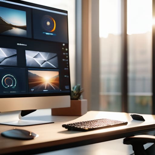 Sourcing business images from stock photo libraries.